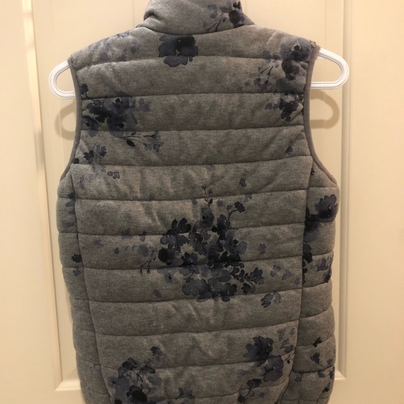 Floral vest navy & grey - Picture 2 of 5